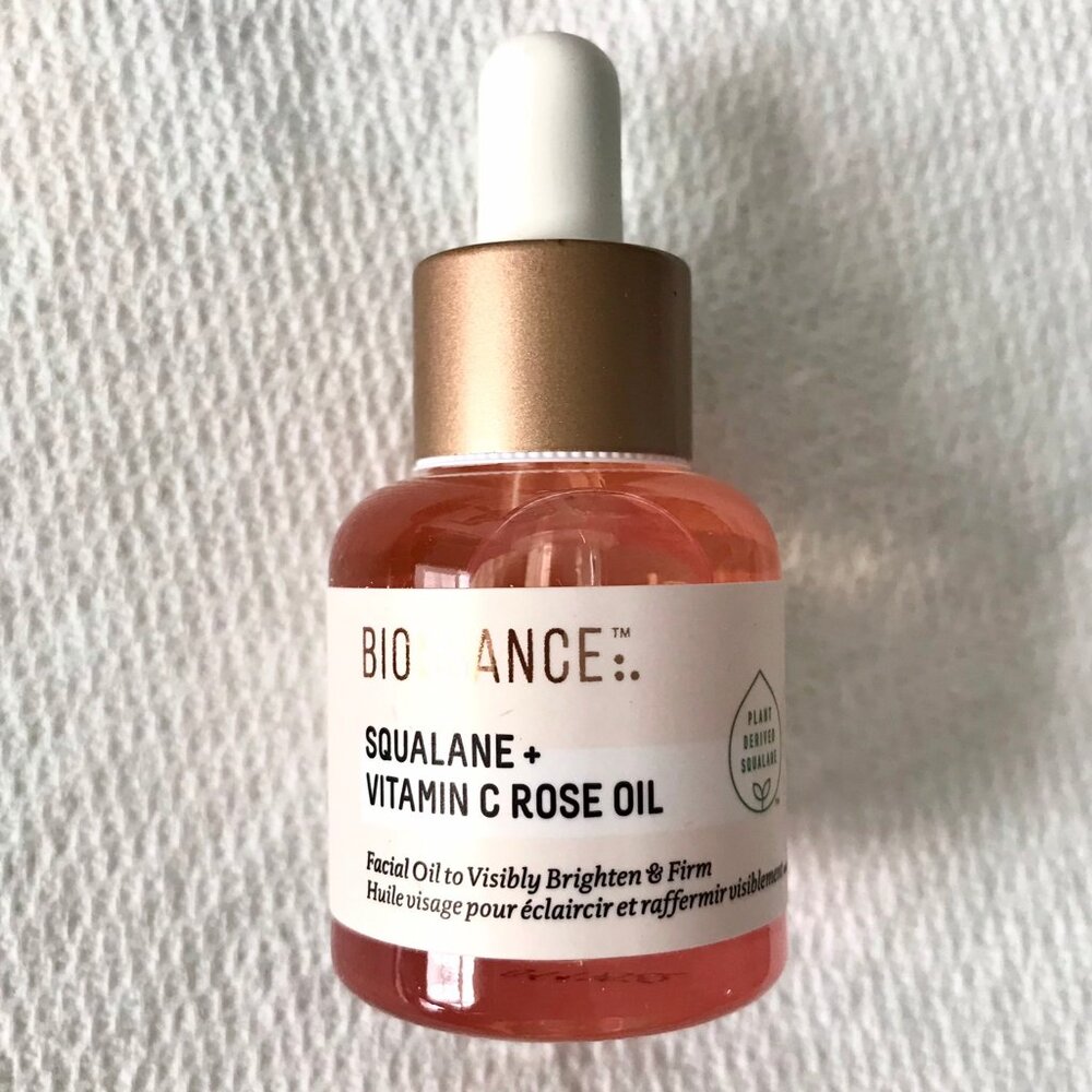 Biossance Squalane + Vitamin C Rose Oil